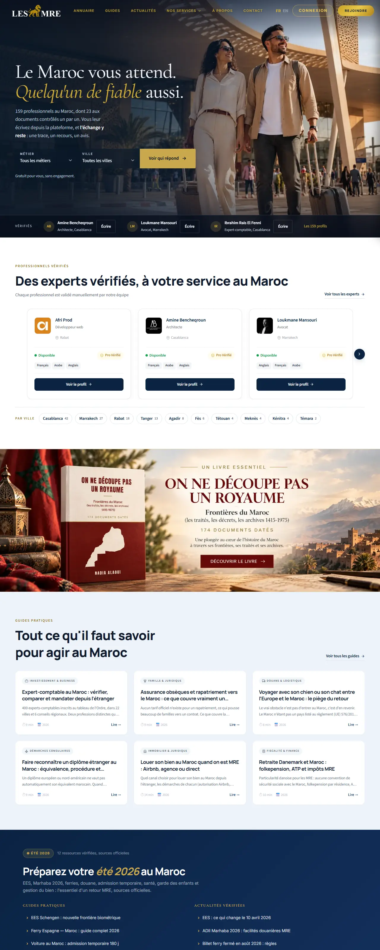 Voir l’étude de cas : Annuaire professionnel pour la diaspora